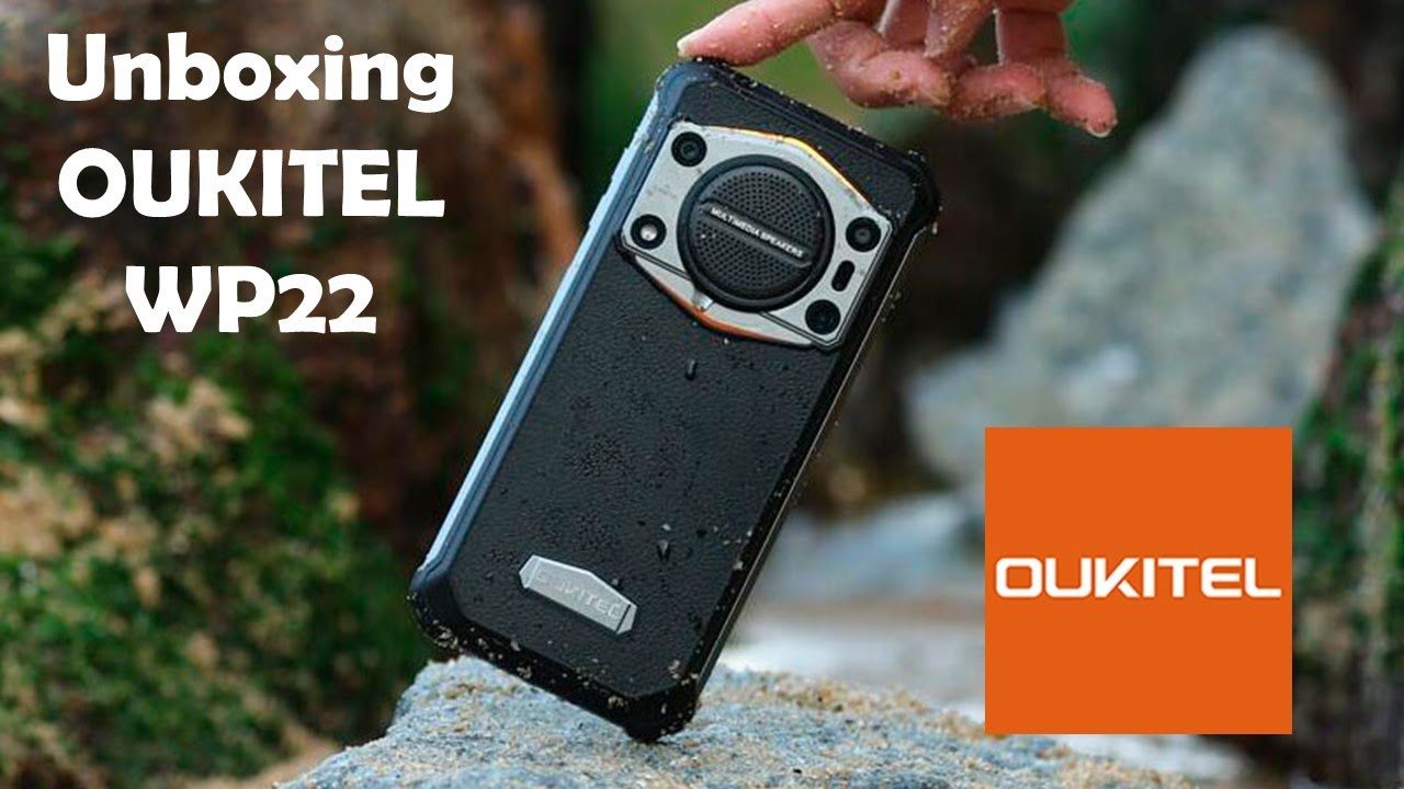 OUKITEL WP22 Smartphone resistente desbloqueado, teléfono celular Android  13 de 13 GB 256 GB, batería de 10000 mAh, altavoz de 125 dB, 6.58 pulgadas