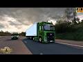 ❄️Frozen Logistics: Ford F-Max Daytime Run - Exeter to Sheffield 🇬🇧 in 4K