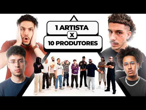 1 ARTISTA VS 10 PRODUTORES ? | VERSÃO TRAP