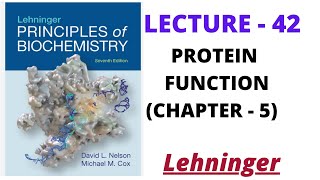Protein function (chapter - 5)|| lecture - 42 || easily in hindi CSIR NET, IIT JAM