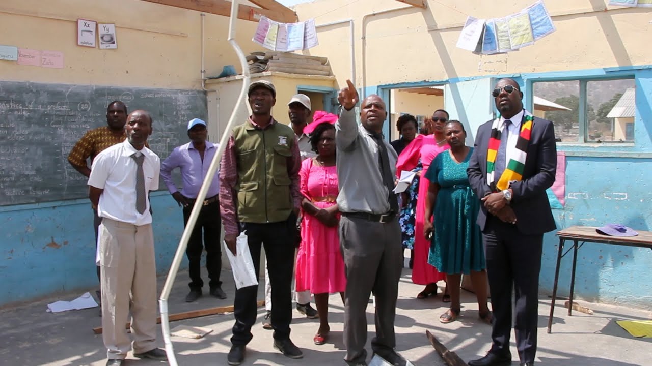 Murehwa West Constituency - Hon Farai Jere visits Mhembere Primary and Rota Primary Schools.