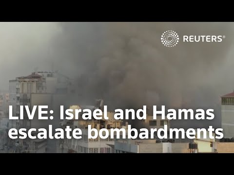 LIVE:  Israel and Hamas escalate bombardments