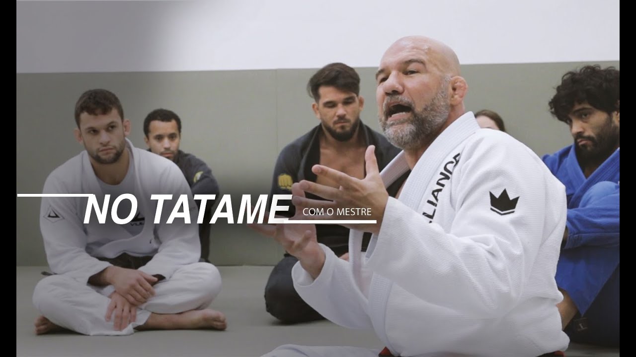 GUARDA LAÇO COM PEGADA CRUZADA  - NO TATAME COM O MESTRE