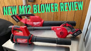 Milwakee Tool Blower M12 0852-20 vs M18 BLOWER Review