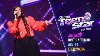 Dinithi Nethmini Derana Teen Star Season 01 Grand Stage 3Rd Team Solo Category Tv Derana
