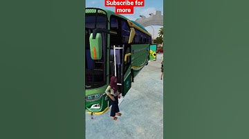 #shorts | JB3 HDD Single Glass bus Mod for Bussid | Bus se utarte hue log | Android game | 3d game