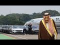 How saudi king salman travel with style