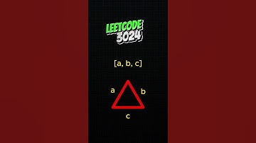 LeetCode 3024 – What Triangle Do These 3 Sides Make?
