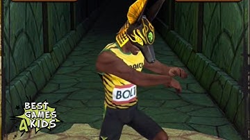 Temple Run 2 | ANUBIS HEAD PIECE Unlock w/ USAIN BOLT - THE BLAZING RACE Challenge #12 By Imangi