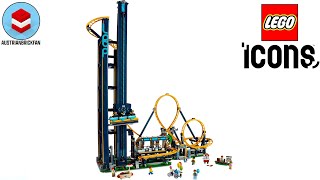 LEGO Icons 10303 Loop Coaster - LEGO Speed Build Review