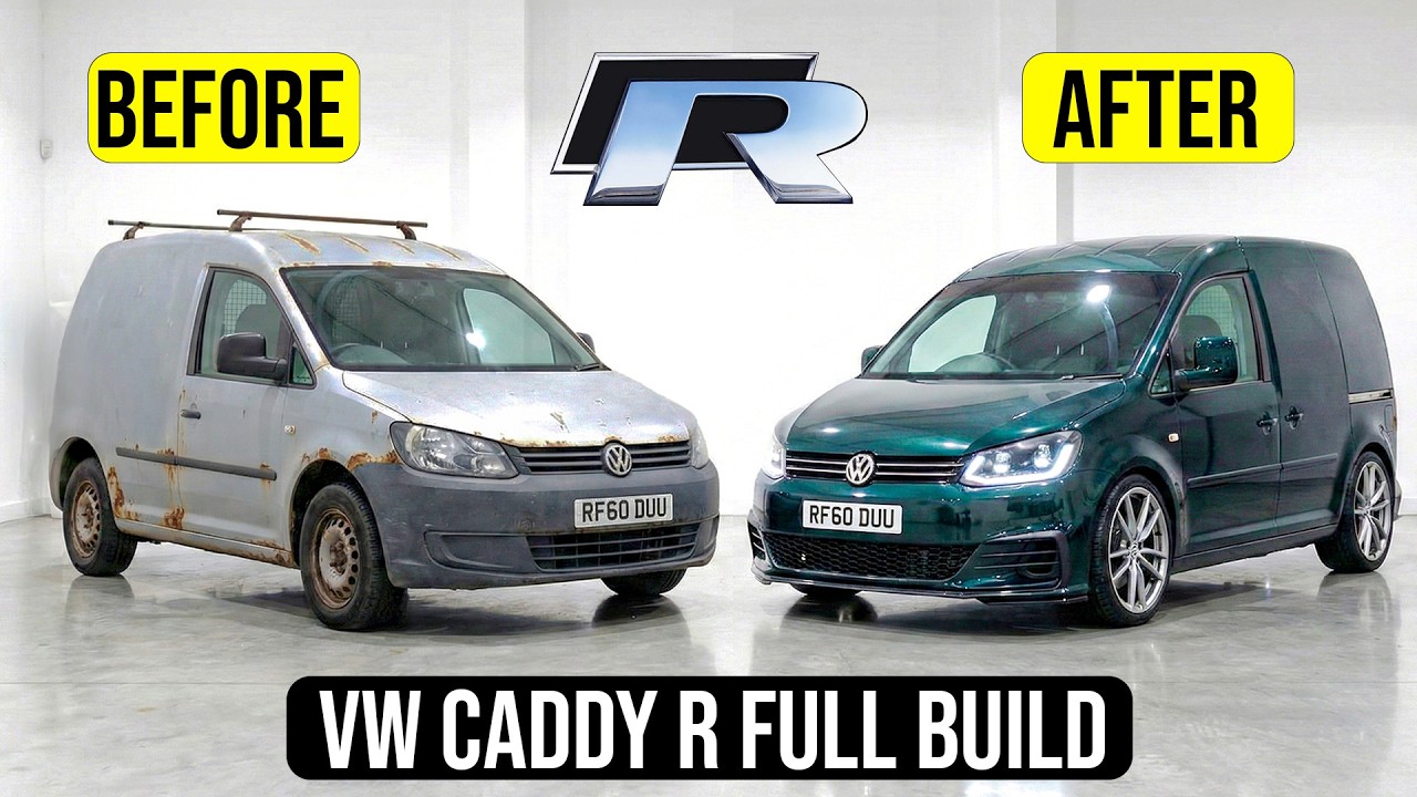 I BUILT A VW CADDY R - FULL BUILD