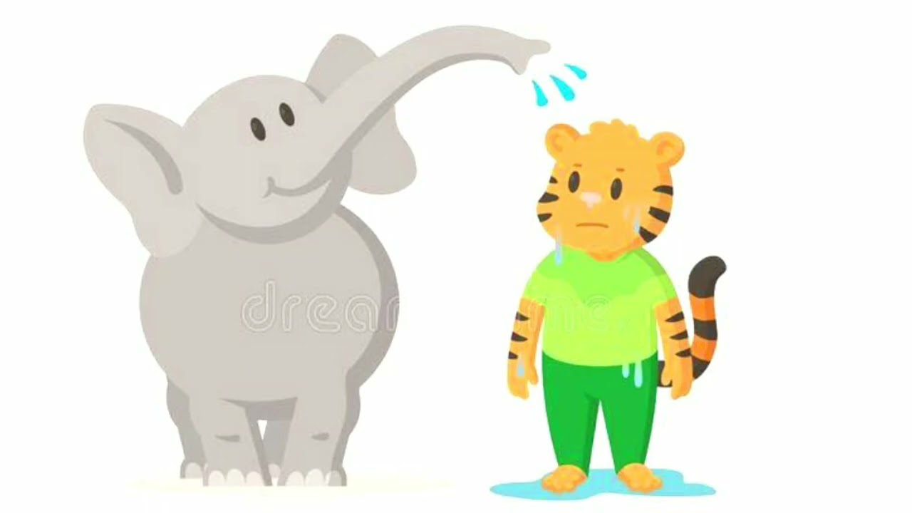 Science Concept - Wet Dry for little kids