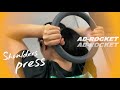 AD-ROCKET 矽膠甜甜圈啞鈴 啞鈴 壺鈴 重訓 健身 腹肌 肌力訓練(10磅) product youtube thumbnail