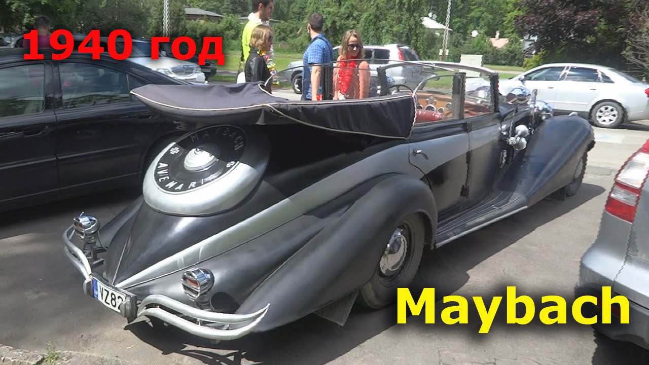 Ретро автомобиль Maybach 1940 год