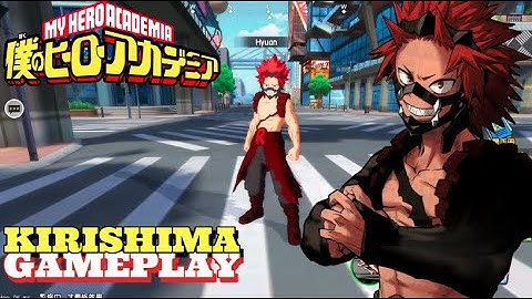 KIRISHIMA GAMEPLAY RED RIOT - My Hero Academia: The Strongest Hero ( ANDROID )