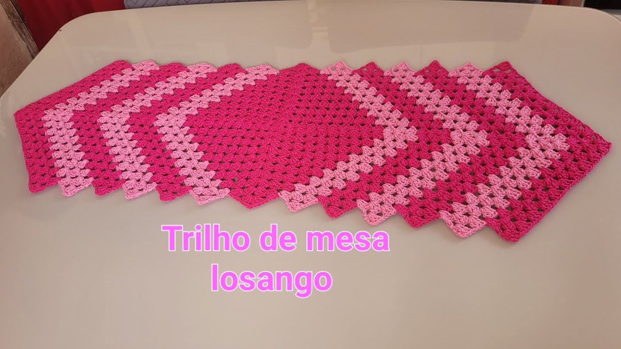 Passo a passo trilho losango 