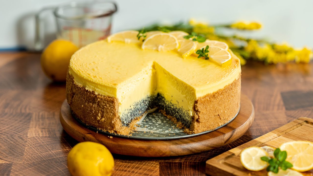 EPIC LEMON CHEESECAKE RECIPE