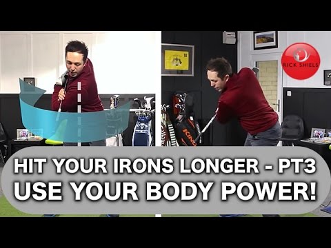 callaway golf USE YOUR BODY POWER! HIT YOUR IRONS LONGER PT 3