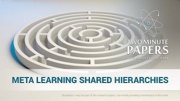 Meta Learning Shared Hierarchies | Two Minute Papers #210