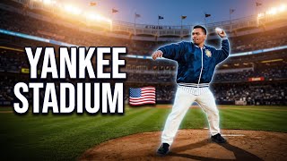 Manny Pacquiao Throws First Pitch at Yankee Stadium 🇺🇸🔥 Content