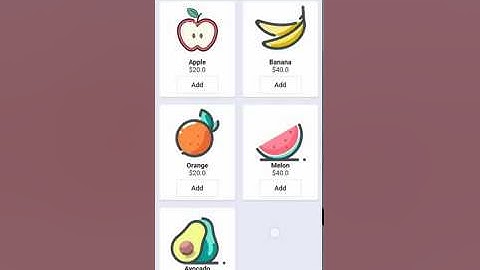 Flutter Shopping Cart Demo | Flutter Free E-commerce Template