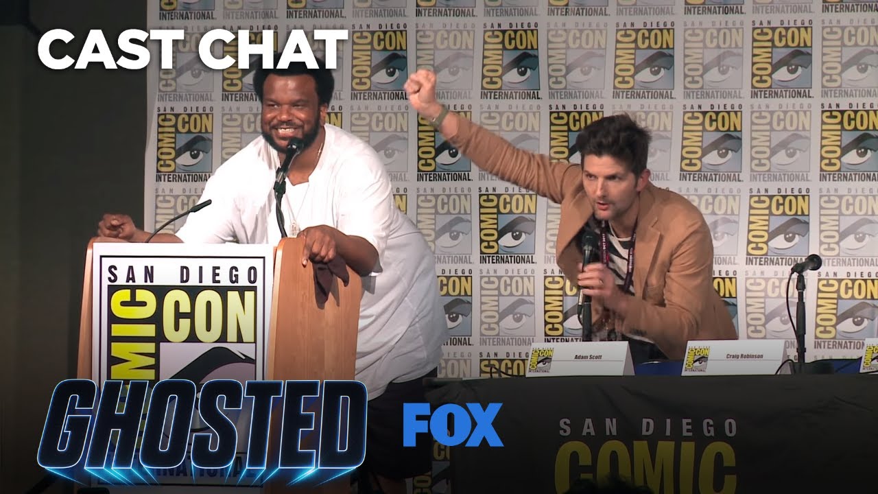naomi scott songs GHOSTED Panel At Comic-Con 2017 | GHOSTED