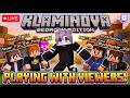 Playing Minecraft Live With Subscribers