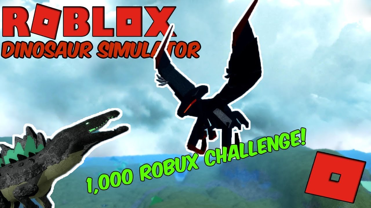 Roblox Dinosaur Simulator 1k Robux Fans Challenge Random Stuff And Things - 