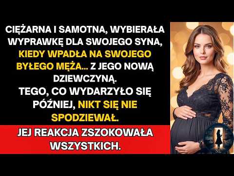 Ciężarna kupowała wyprawkę, gdy nagle zobaczyła byłego męża z dziewczyną