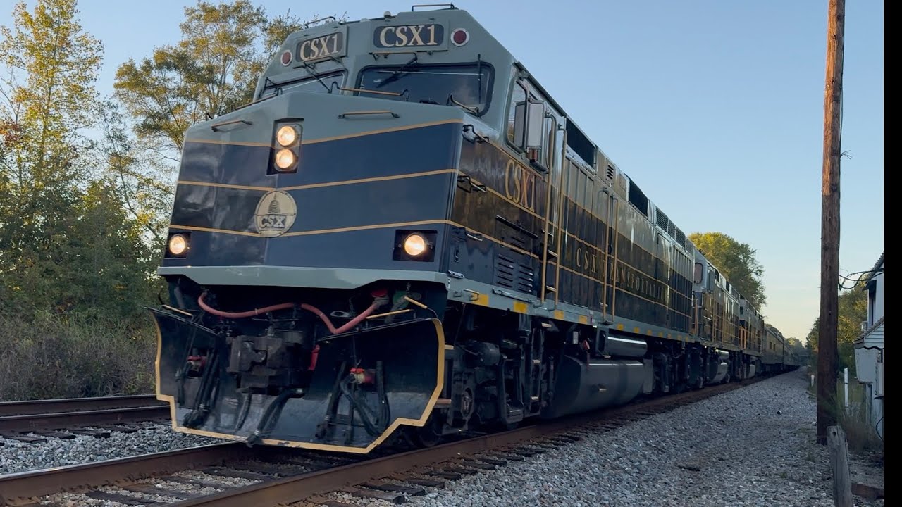 CSX P001-30 (Office Car Special) Clears Chesnee SC