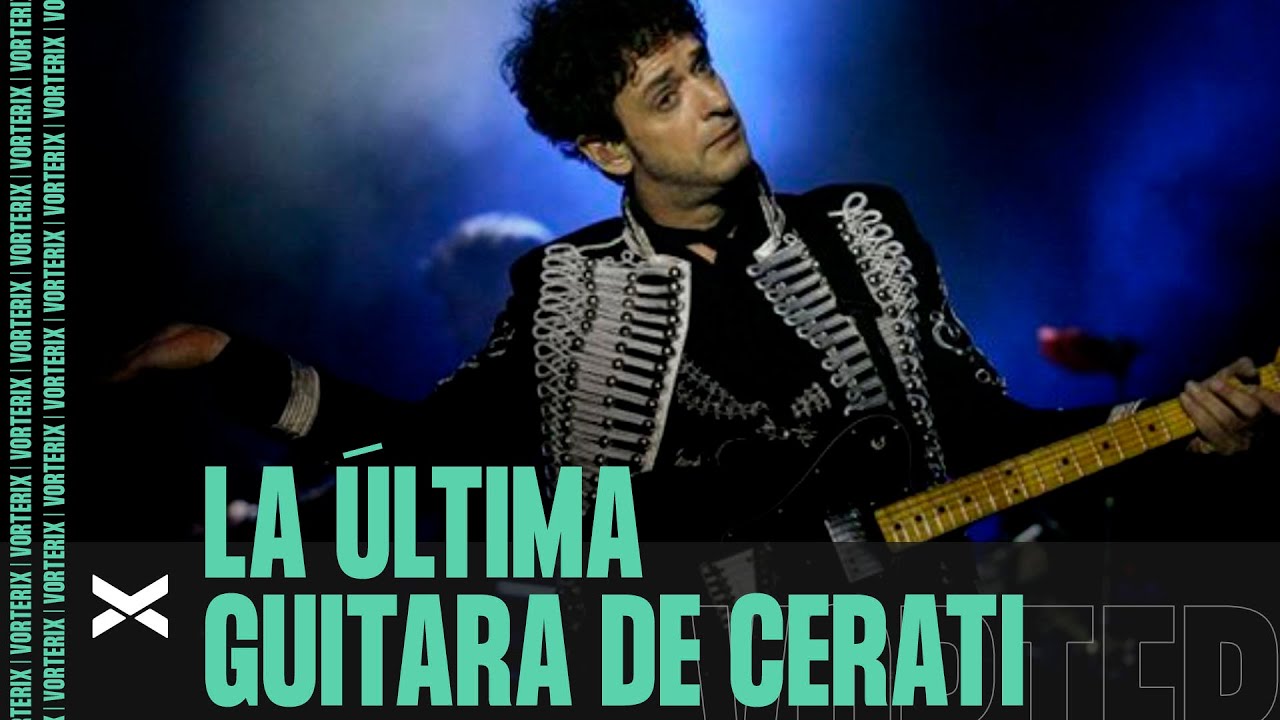 ESTO NO LO ESCUCHASTE - La última guitarra de Cerati - YouTube