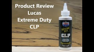 Gunfighter Gun Oil vs Lucas Oil Extreme Duty: viscosity 