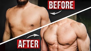 7 BEST Push Ups To Start GROWING CHEST | EASY to HARD Exercises | No Equipment