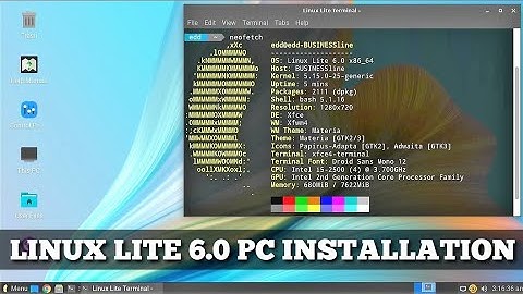Linux Lite 6 2022 Installation and Preview