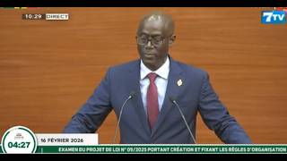 🔴[DIRECT] Assemblée Nationale: Examen du projet de loi n°09/2025 portant création de l'ONLPL