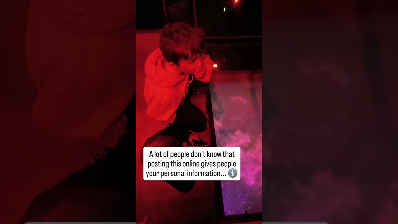 Be careful with showing this 