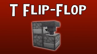 T Flip-Flop Tutorial! | Minecraft Tips & Tricks