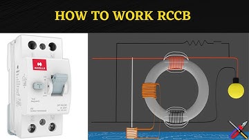 How TO Work RCCB Hindi | how to work elcb | working principle of RCCB | Elcb |  RCCB 3d animation