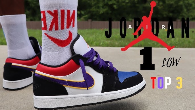 Air Jordan 1 Mid Lakers Top 3 ON FEET 