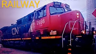 Cn Freight Train In Vernon Bc Canada 2024