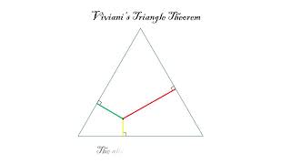 What is Viviani's Triangle Theorem - Melissa Maths