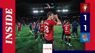 Así vivimos el Osasuna 1-1 Real Sociedad desde dentro | Club Atlético Osasuna