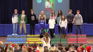 Elementary Christmas Program 2022 - Sixth Grade Mrs. McDonald - Run, Run, Rudolph