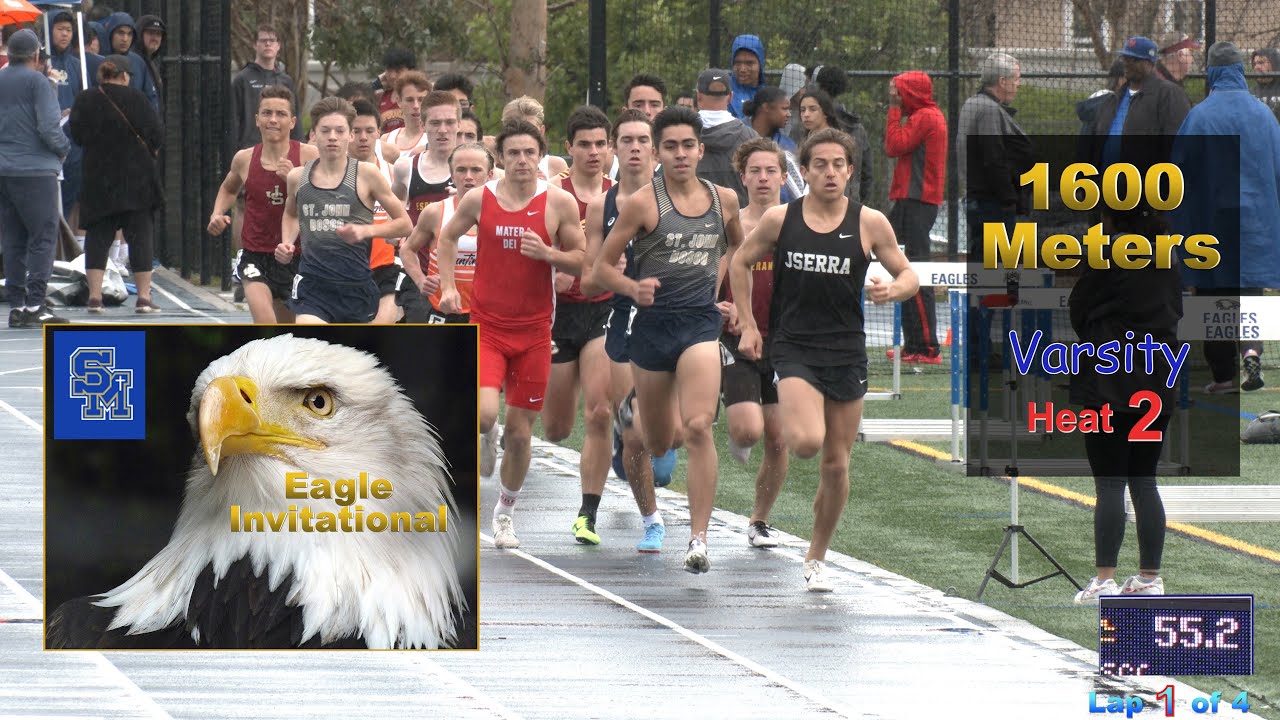 2020 TF - Eagle Invite - 1600 (Varsity Boys, Heat 2)