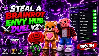 New Steal A Brainrot - Envy Hub Duel Script Instant Grab Auto Play Insta Reset