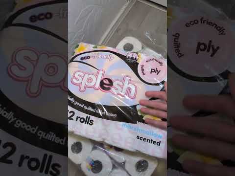 دستمال توالت نرم سه لایه طرح دار  با طعم وانیل و مارشمالو 72 رول   