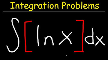 Integral of lnx