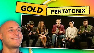 Musician's Reaction & Analysis: PENTATONIX - GOLD (KIIARA COVER)