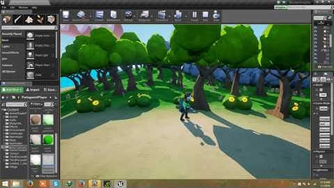 Unreal cell shaded game prototype #2
