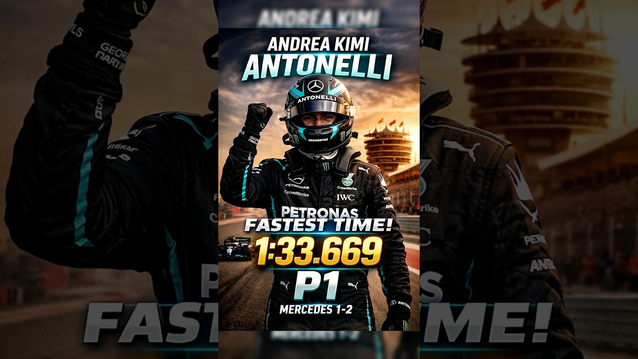 Антонелли ПОТРЯСАЮЩЕ ВЫСТУПАЕТ в Бахрейне! Лучшее время на 3-й день | Тесты Формулы-1 2026